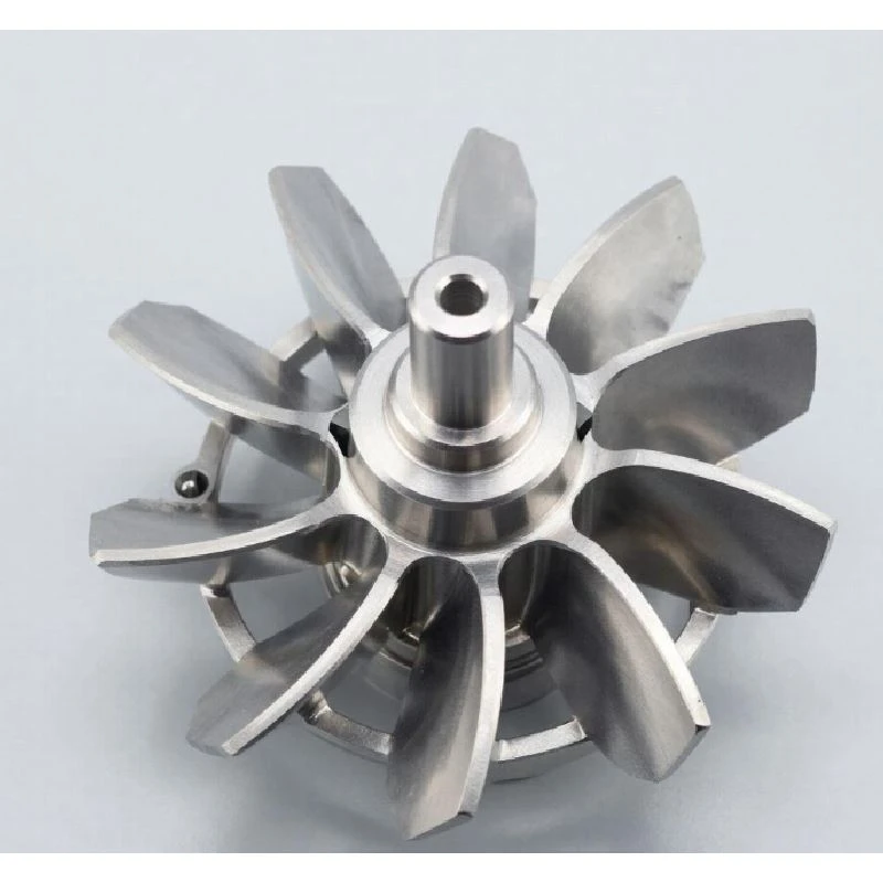 Complex 5-Axis CNC Aluminum Impeller Component