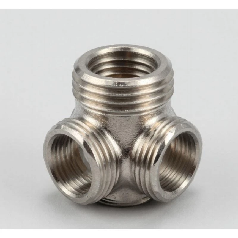 Precision CNC Turned Metal Pipe Connector