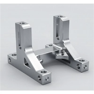 High Precision CNC Milled Structural Bracket