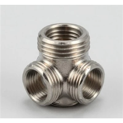 Precision CNC Turned Metal Pipe Connector